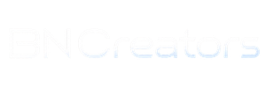 BN Creators white footer logo